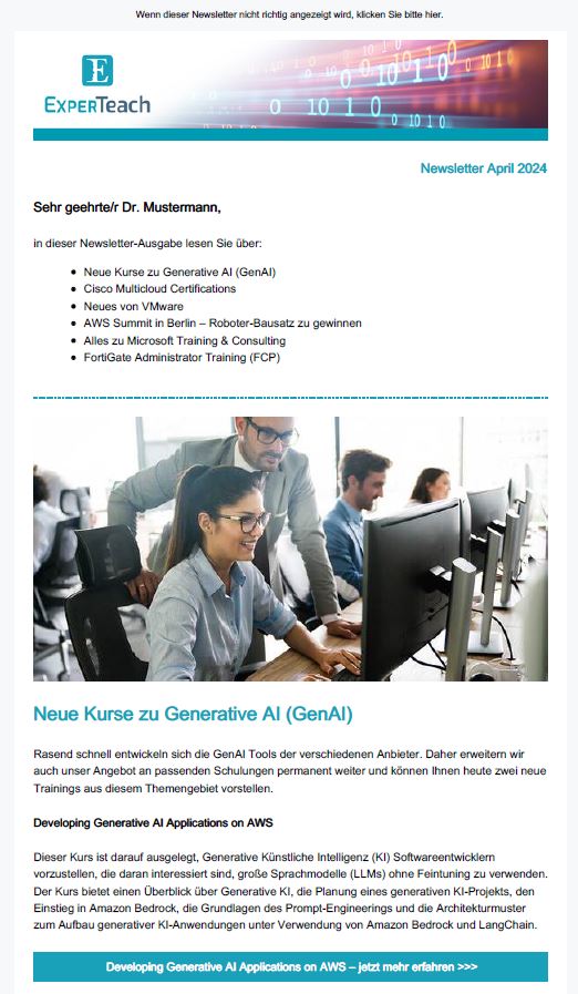 Newsletter April 2024
